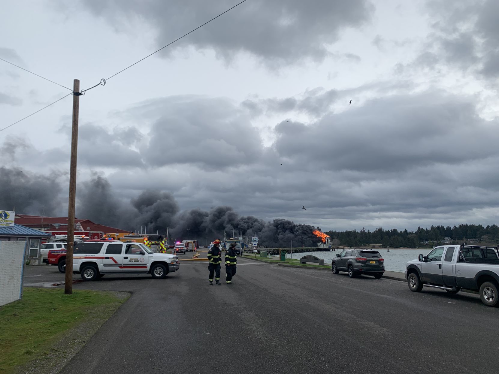 Charleston ice house fire